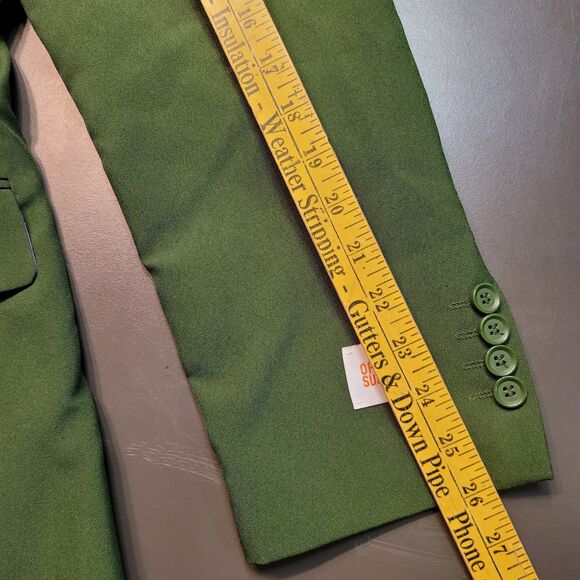 Opposuits Suit Blazer 42 Regular Green + Purple Lining DC JOKER COSPLAY with TAG - Picture 6 of 9